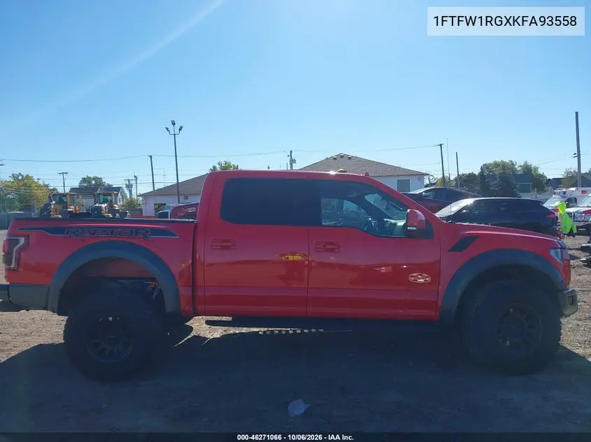 2019 FORD F-150 VIN 1FTFW1RGXKFA93558 — фото 14