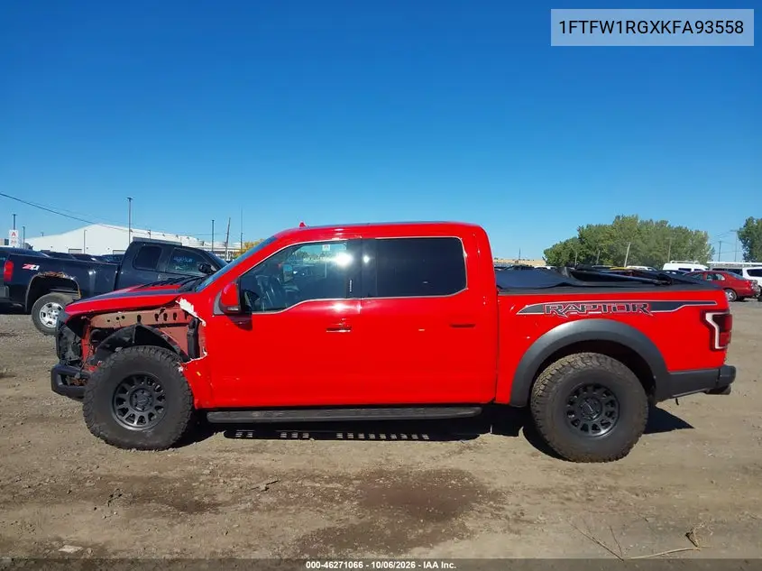 2019 FORD F-150 VIN 1FTFW1RGXKFA93558 — фото 15