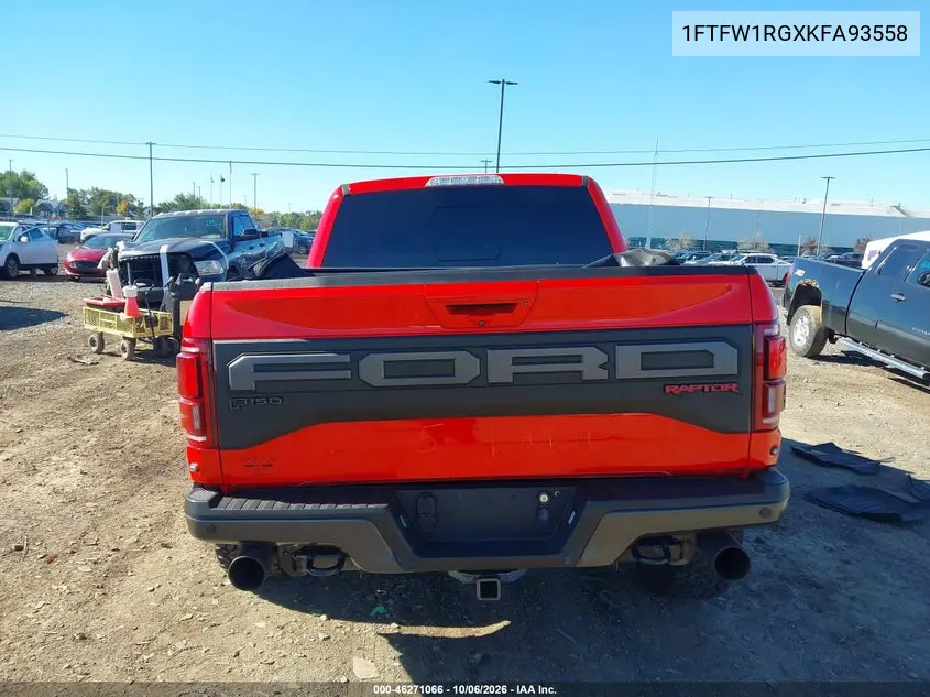 2019 FORD F-150 VIN 1FTFW1RGXKFA93558 — фото 17