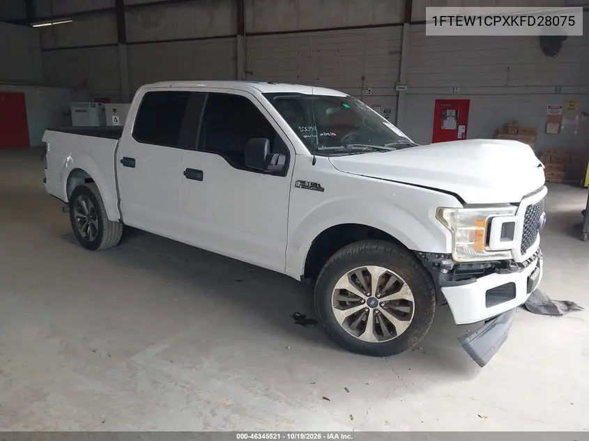 FORD F-150 2019, VIN 1FTEW1CPXKFD28075