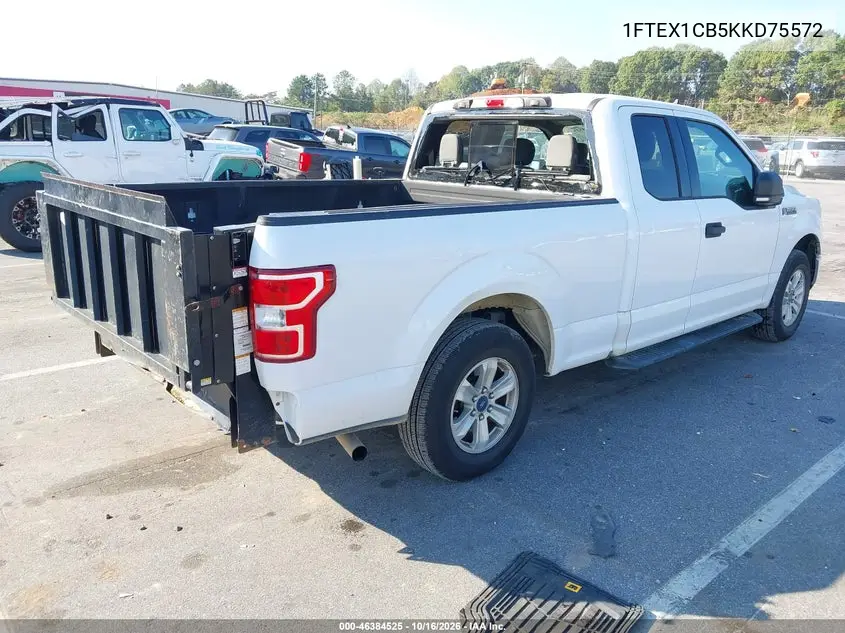 2019 FORD F-150 VIN 1FTEX1CB5KKD75572 — фото 4