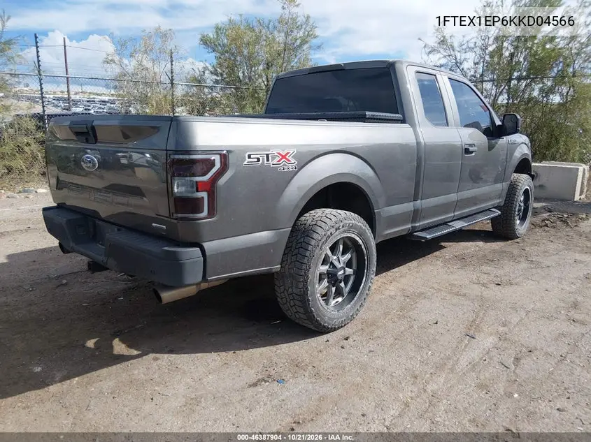 2019 FORD F-150 VIN 1FTEX1EP6KKD04566 — фото 4