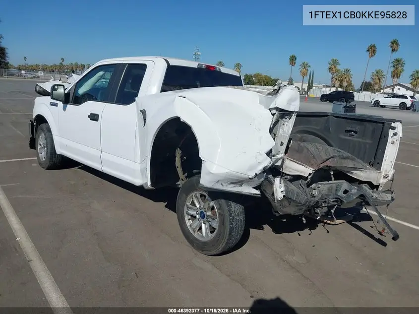 2019 FORD F-150 VIN 1FTEX1CB0KKE95828 — фото 3