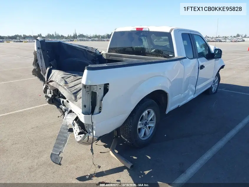 2019 FORD F-150 VIN 1FTEX1CB0KKE95828 — фото 4
