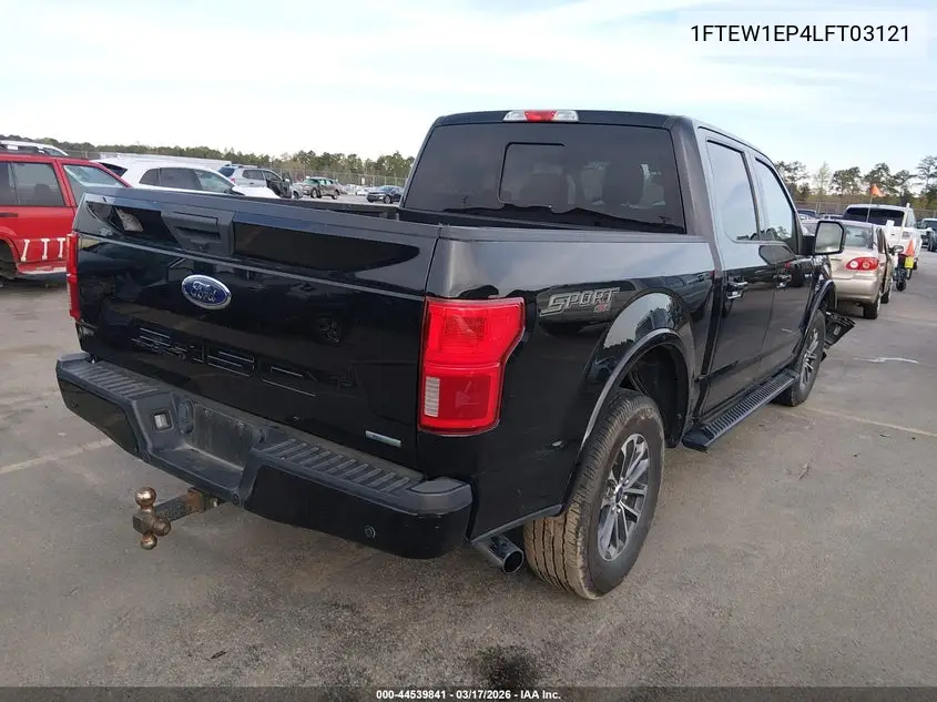 2020 FORD F-150 VIN 1FTEW1EP4LFC03121 — фото 4