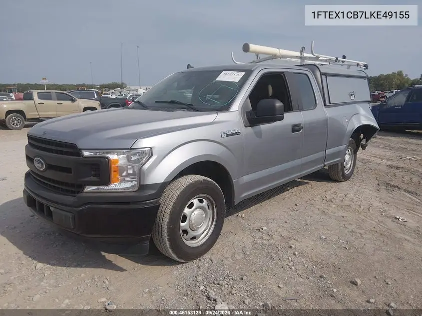 2020 FORD F-150 VIN 1FTEX1CB7LKE49155 — фото 2