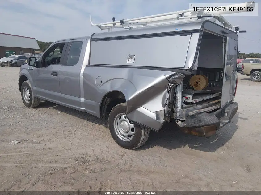 2020 FORD F-150 VIN 1FTEX1CB7LKE49155 — фото 3