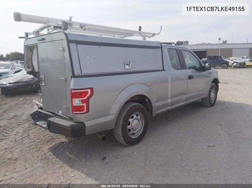2020 FORD F-150 VIN 1FTEX1CB7LKE49155 — фото 4