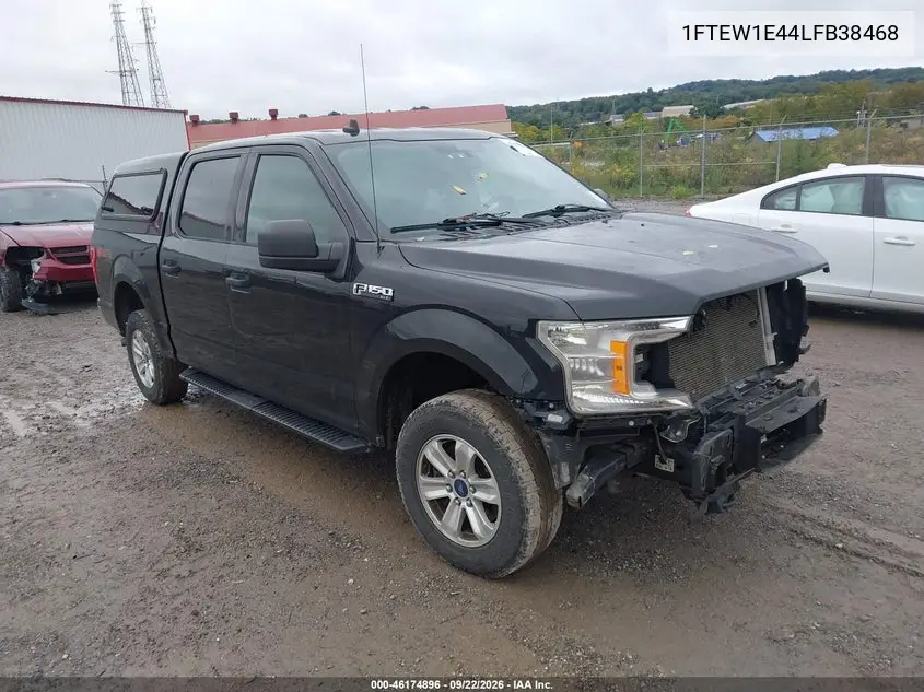 FORD F-150 2020, VIN 1FTEW1E44LFB38468