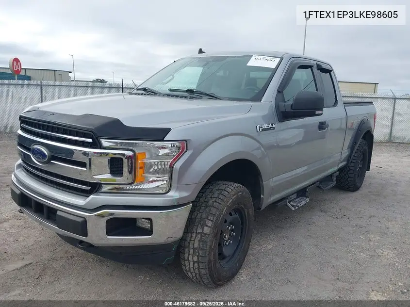 2020 FORD F-150 VIN 1FTEX1EP3LKE98605 — фото 2