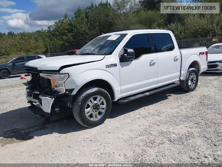 2020 FORD F-150 VIN 1FTEW1E49LKF10085 — фото 2