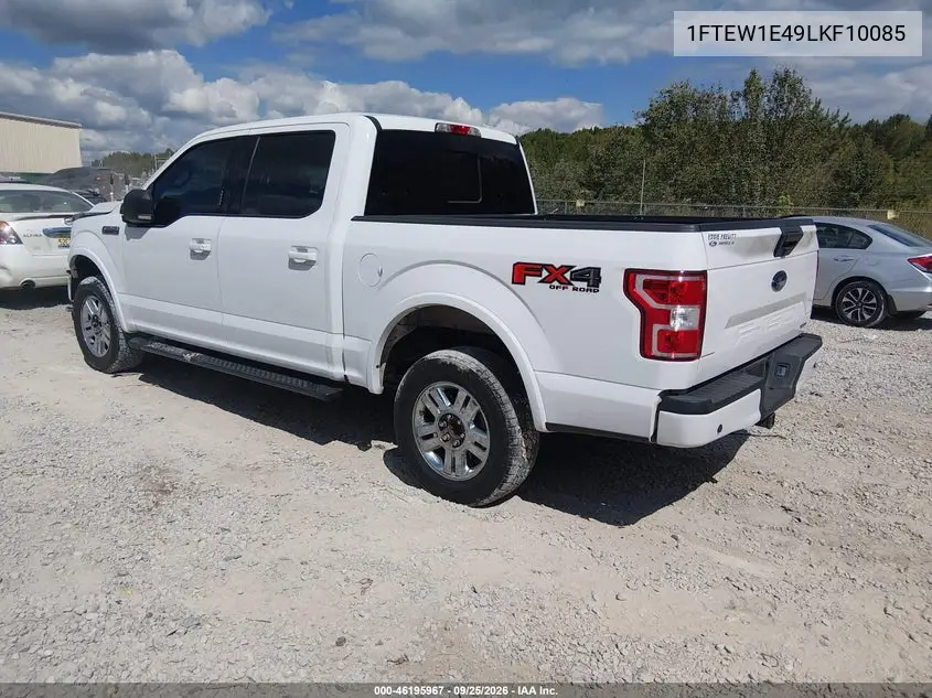 2020 FORD F-150 VIN 1FTEW1E49LKF10085 — фото 3