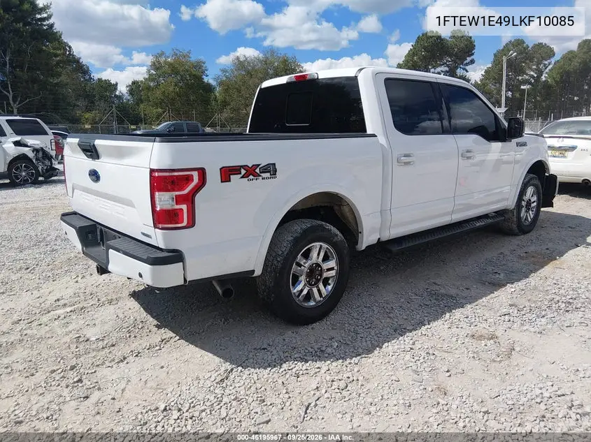 2020 FORD F-150 VIN 1FTEW1E49LKF10085 — фото 4