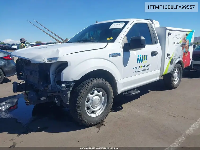 2020 FORD F-150 VIN 1FTMF1CB8LFA99557 — фото 2