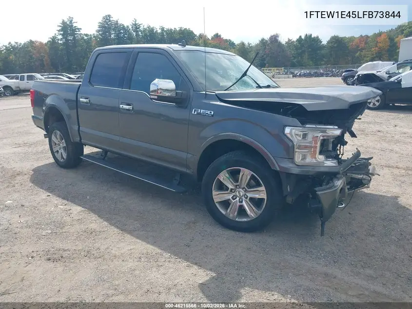 FORD F-150 2020, VIN 1FTEW1E45LFB73844