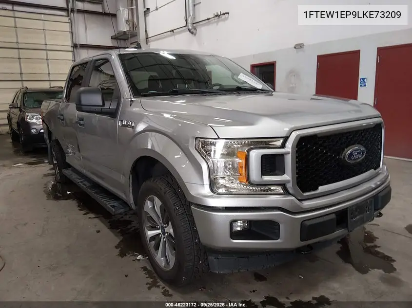 FORD F-150 2020, VIN 1FTEW1EP9LKE73209