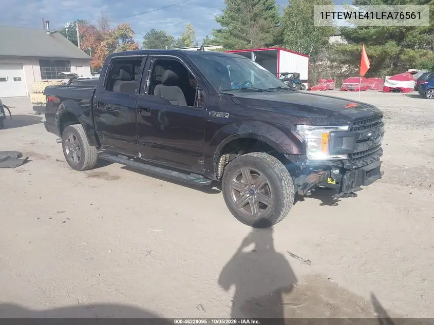 FORD F-150 2020, VIN 1FTEW1E41LFA76561
