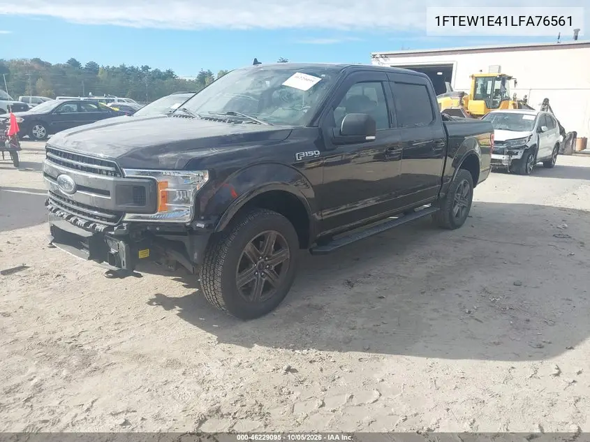 2020 FORD F-150 VIN 1FTEW1E41LFA76561 — фото 2