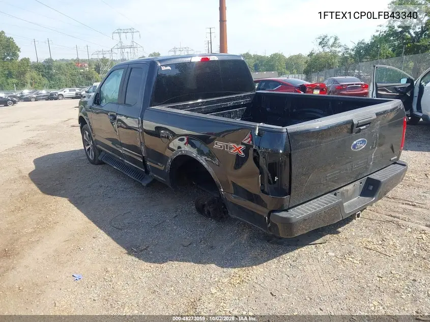 2020 FORD F-150 VIN 1FTEX1CP0LFB43340 — фото 3