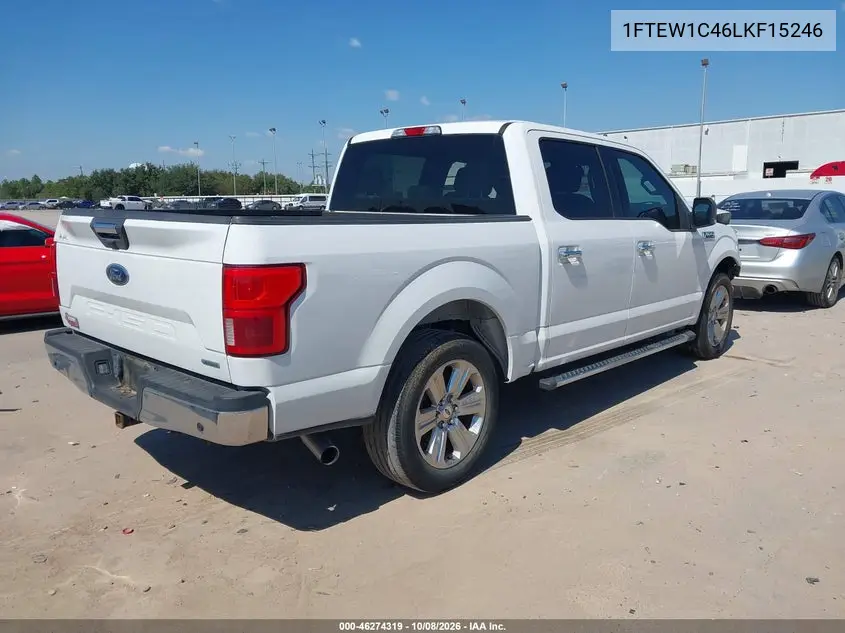 2020 FORD F-150 VIN 1FTEW1C46LKF15246 — фото 4