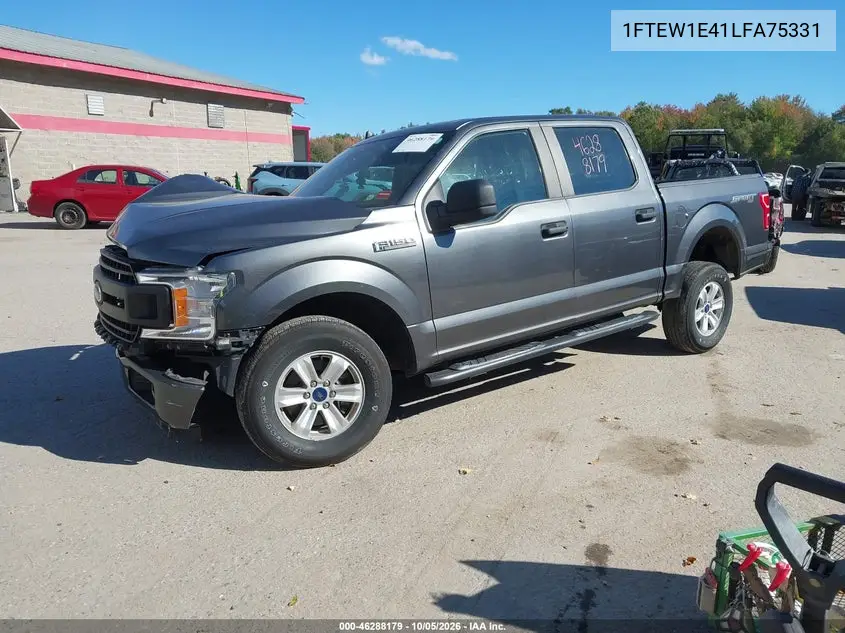 2020 FORD F-150 VIN 1FTEW1E41LFA75331 — фото 2