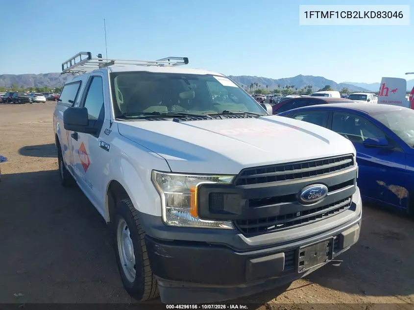 FORD F-150 2020, VIN 1FTMF1CB2LKD83046
