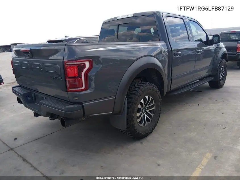 2020 FORD F-150 VIN 1FTFW1RG6LFB87129 — фото 4