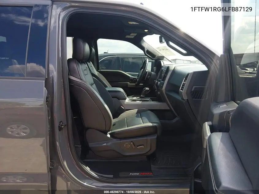 2020 FORD F-150 VIN 1FTFW1RG6LFB87129 — фото 5