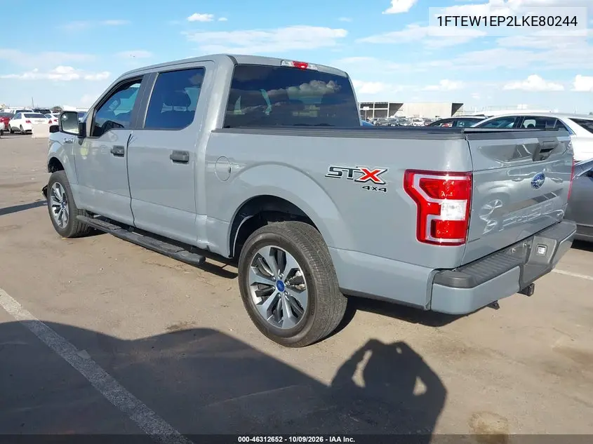 2020 FORD F-150 VIN 1FTEW1EP2LKE80244 — фото 3
