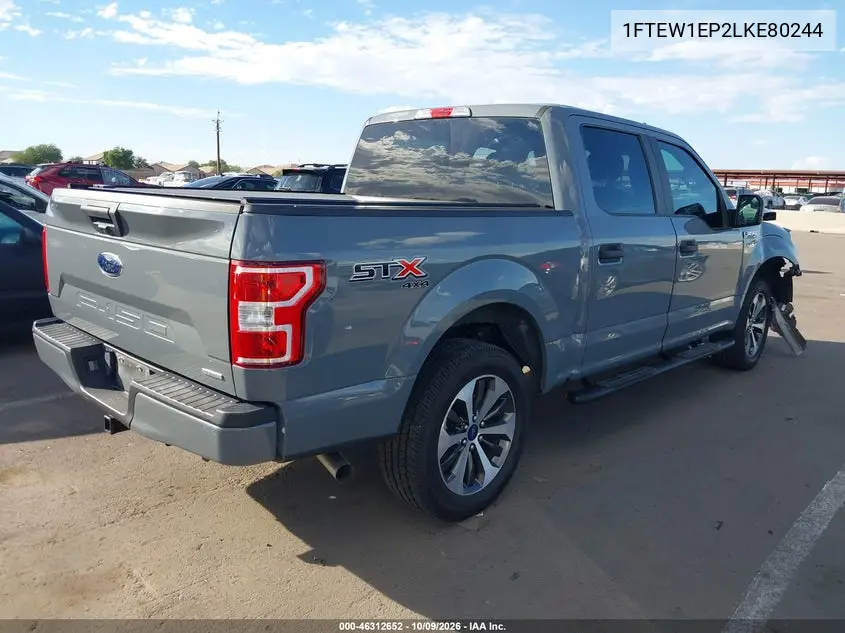2020 FORD F-150 VIN 1FTEW1EP2LKE80244 — фото 4