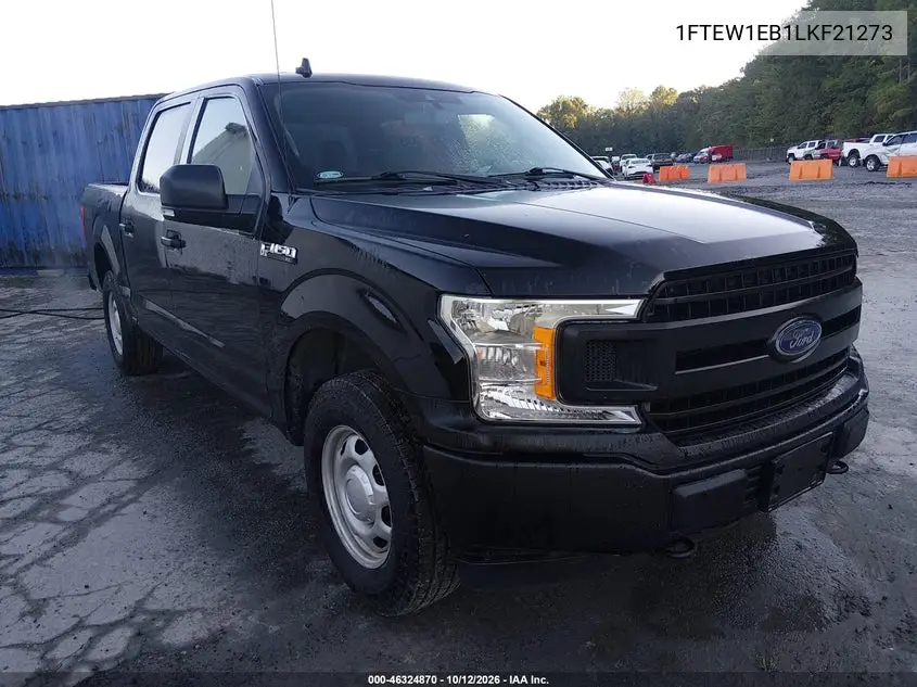 FORD F-150 2020, VIN 1FTEW1EB1LKF21273