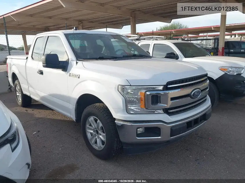 FORD F-150 2020, VIN 1FTEX1C46LKD12385