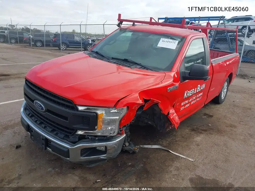 2020 FORD F-150 VIN 1FTMF1CB0LKE45060 — фото 2