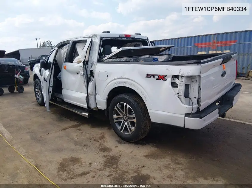 2021 FORD F-150 VIN 1FTEW1CP6MFB40334 — фото 3