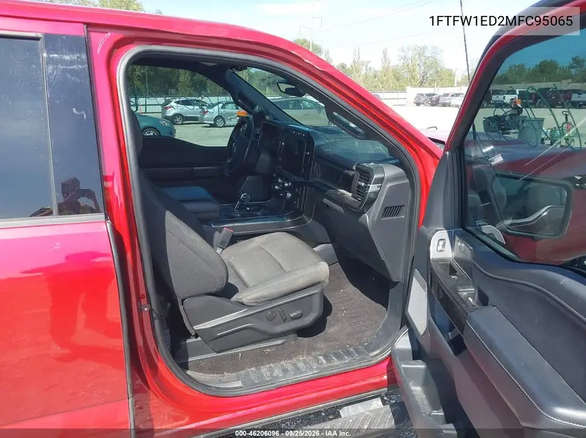 2021 FORD F-150 VIN 1FTFW1ED2MFC95065 — фото 5