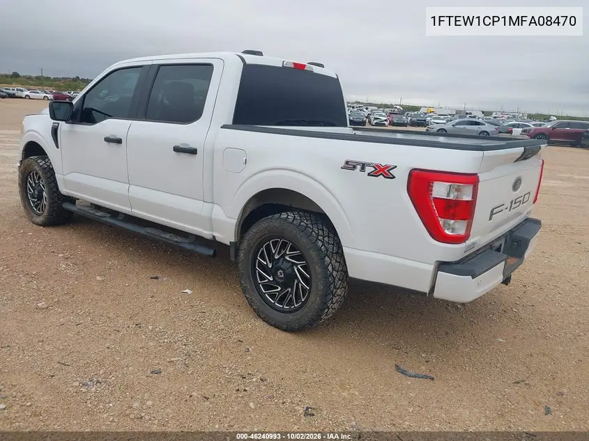 2021 FORD F-150 VIN 1FTEW1CP1MFA08470 — фото 3