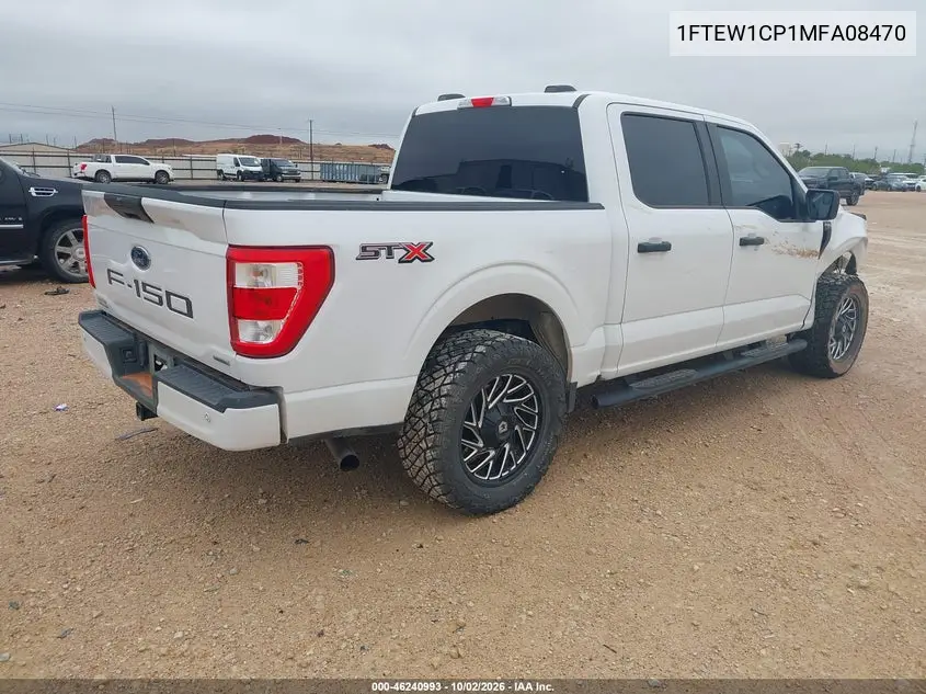 2021 FORD F-150 VIN 1FTEW1CP1MFA08470 — фото 4