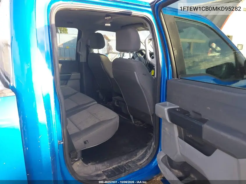 2021 FORD F-150 VIN 1FTEW1CB0MKD95282 — фото 3
