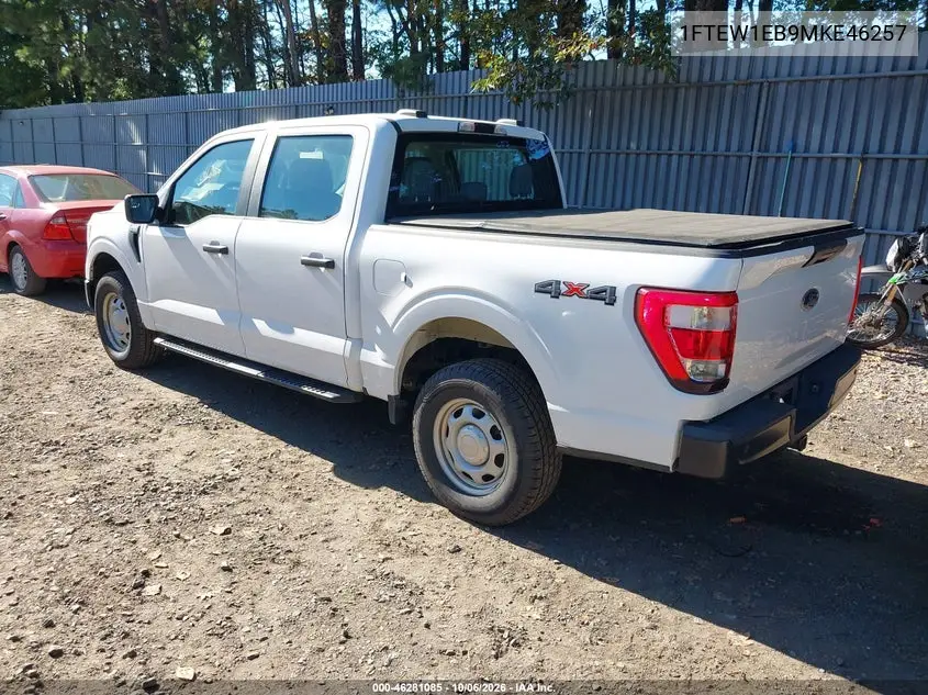 2021 FORD F-150 VIN 1FTEW1EB9MKE46257 — фото 3