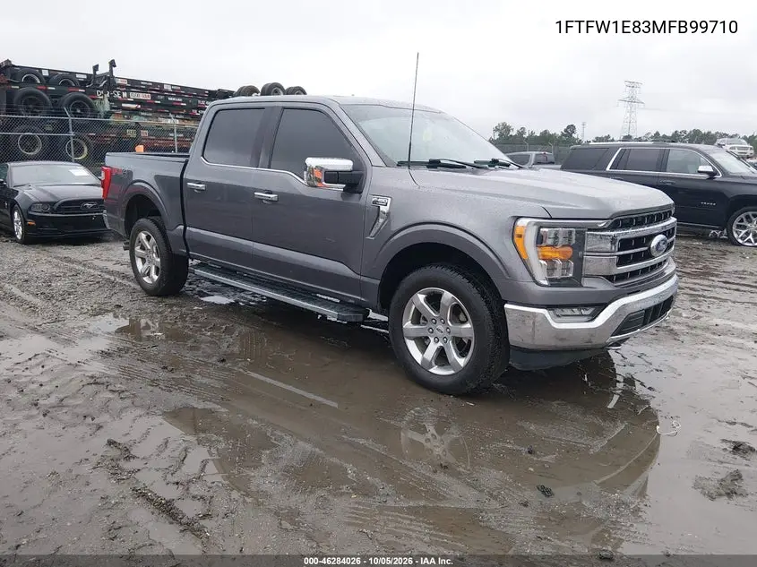 FORD F-150 2021, VIN 1FTFW1E83MFB99710