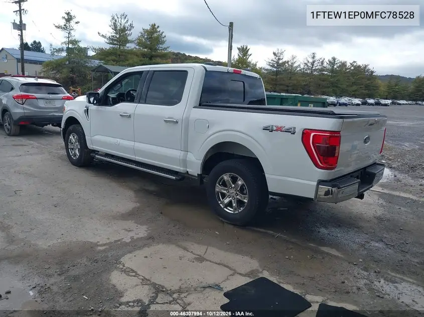 2021 FORD F-150 VIN 1FTEW1EP0MFC78528 — фото 3