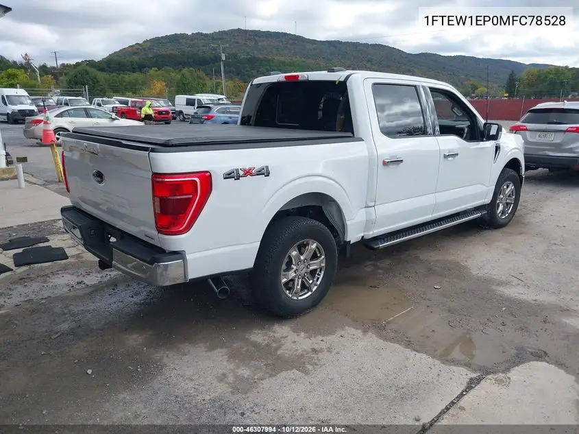 2021 FORD F-150 VIN 1FTEW1EP0MFC78528 — фото 4