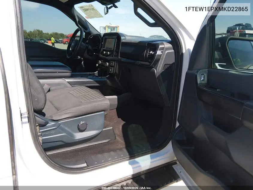 2021 FORD F-150 VIN 1FTEW1EPXMKD22865 — фото 5