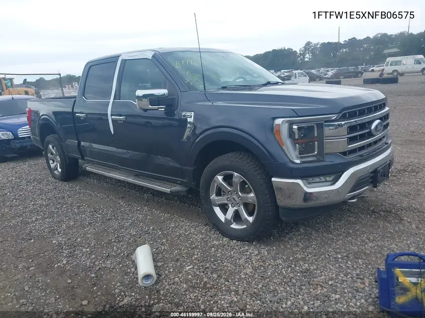 FORD F-150 2022, VIN 1FTFW1E5XNFB06575