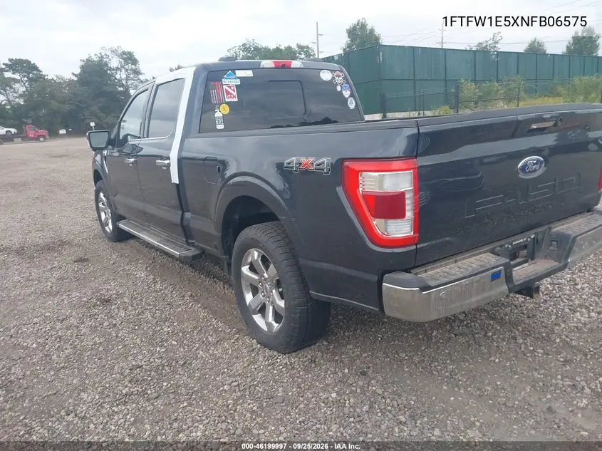 2022 FORD F-150 VIN 1FTFW1E5XNFB06575 — фото 3