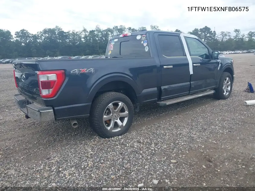 2022 FORD F-150 VIN 1FTFW1E5XNFB06575 — фото 4