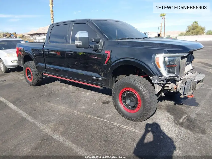 FORD F-150 2022, VIN 1FTFW1ED5NFB55903