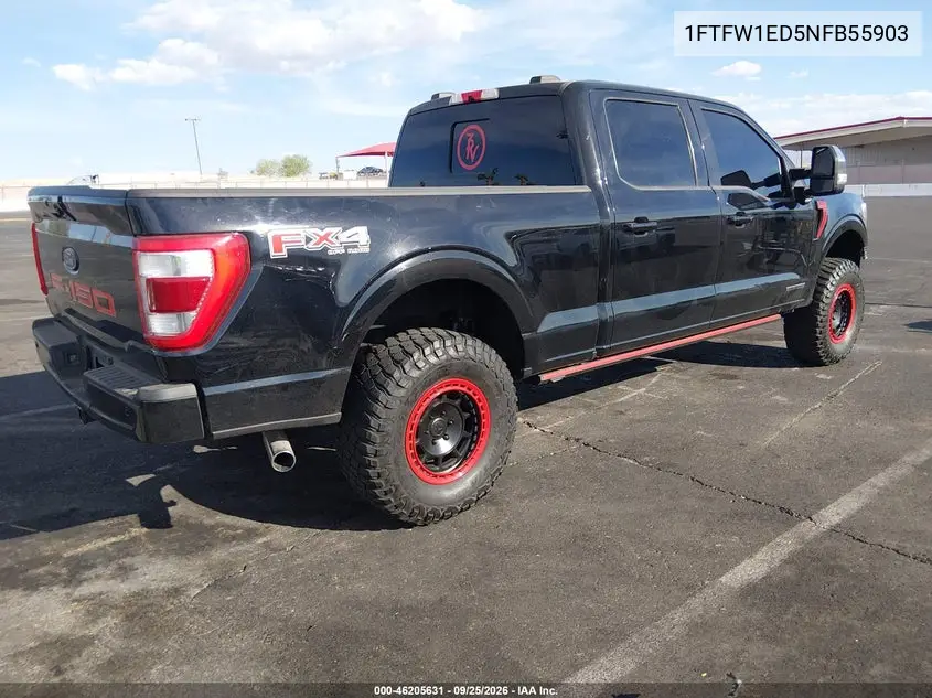 2022 FORD F-150 VIN 1FTFW1ED5NFB55903 — фото 4