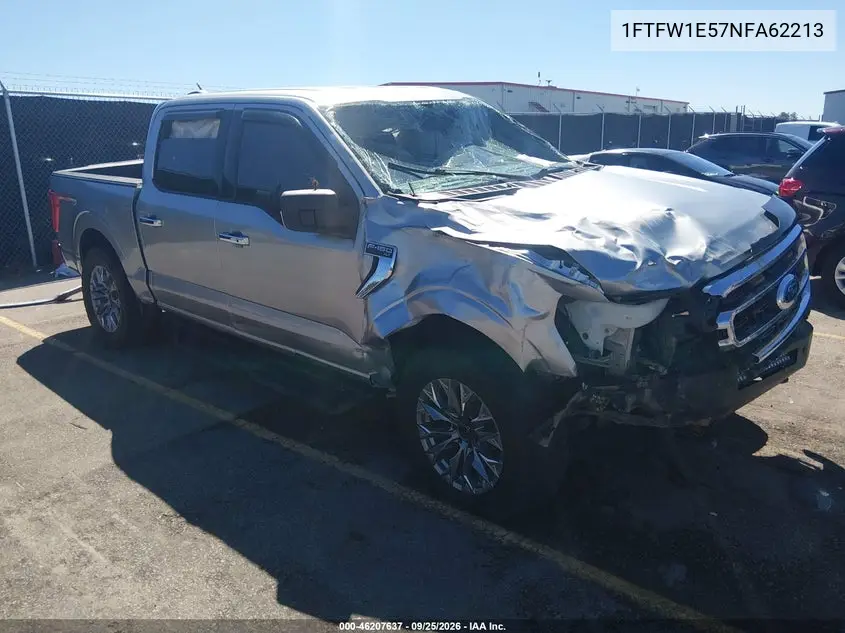 FORD F-150 2022, VIN 1FTFW1E57NFA62213