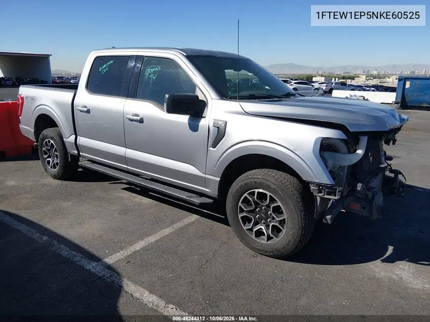 FORD F-150 2022, VIN 1FTEW1EP5NKE60525